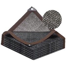 40% Shade Cloth with Grommets, Garden Mesh Shade Tarp Sun Shade Net for Greenhouse Cover Patio Plant Flower Chicken Coop (6.5Ft x 13Ft)