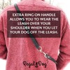 Regal Dog Products Large Red Waterproof Dog Collar and Leash