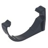 Pack of 3 x RKM1B Black 76mm FloPlast Mini Gutter