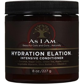 As I Am Hydration Elation Acondicionador intensivo, 8 onzas, paquete de 2