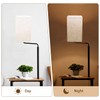 Housoutil Beige Square Lampshade, E27 Lampshade, Floor Lamp, Square, for