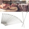 22Pcs Knitting Needles Kit 22Pcs Knitting Needles 25cm Application Metal