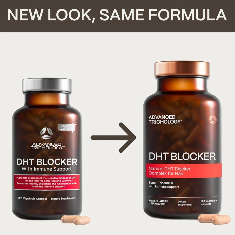 Advanced Trichology Dht Blocker Apoyo Inmunolgico 120 Cps Sin Sabor