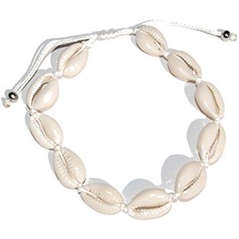 2002.wt Starfish Anklet Fashion Jewellery Made of Cowrie Shells Surfer Shell Anklet, Shell