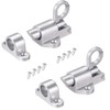 2 Pcs Spring Latch Bolt,Automatic Latch Lock,Spring Latch Lock,Automatic Spring