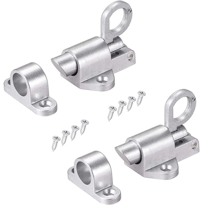 2 Pcs Spring Latch Bolt,Automatic Latch Lock,Spring Latch Lock,Automatic Spring