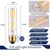 CREATE BRIGHT E26 LED Bulb Neutral Light 4000K T10 Dimmable