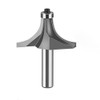 WSOOX 3/4-Inch Radius Round Over Router Bit 1/2-Inch Shank C3
