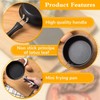 Sonhomay Egg Frying Pan, 4.7/6.3 Inch Single Egg Durable Small