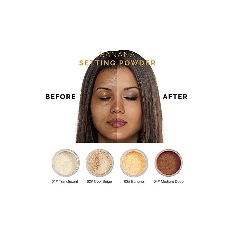 AQUAPURITY - PHOERA Loose Makeup Setting Matte Face Powder +