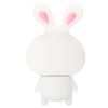 3.0 White Bunny Rabbit 64GB USB External Hard Drive Flash