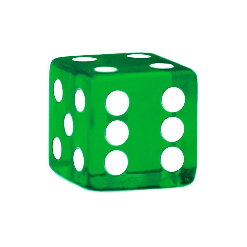 Brybelly 100 Count 19mm Dice (Green)