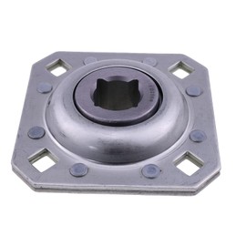 YIHETOP 1-1/8" Square Disc Harrow Flange Bearing Unit FD208R1 ST208-1N FD208R1-1/8 ST208-1-1/8N DHU1-208 Bolt Holes 0.531" x 0.529"