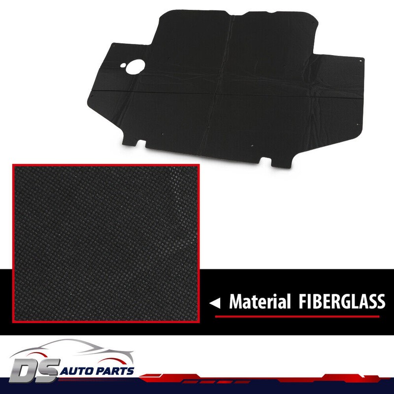 ds-auto-parts Hood Insulation Pad 1/2" With Clips Fit For 1995-2000