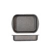 H&H Stone Grey Rosticals 18 x 25 cm Aluminium Non-Stick