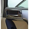 TEAMWILL for Toyota 4Runner 2010-2023 Shiny Chrome Silver Interior Door