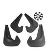 4 solapas universales para coche, protectores contra salpicaduras para accesorios delanteros o traseros