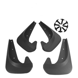 4 solapas universales para coche, protectores contra salpicaduras para accesorios delanteros o traseros