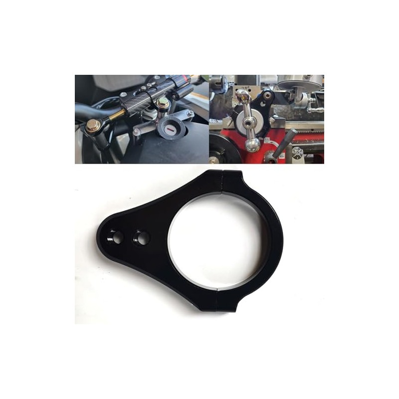 45mm CNC Aluminum Motorcycle Fork Tube Brackets Steering Damper Frame