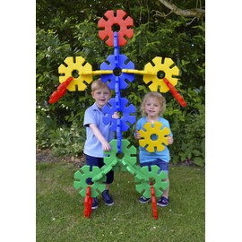 Polydron Kids Giant Octoplay Set 1 - Educational Construction Toy - Multicolored - Children Development Building Kit - 2+ Years - 20 Pieces