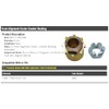 Front Alignment Caster Camber Bushing - Compatible with 1980-1996 Ford