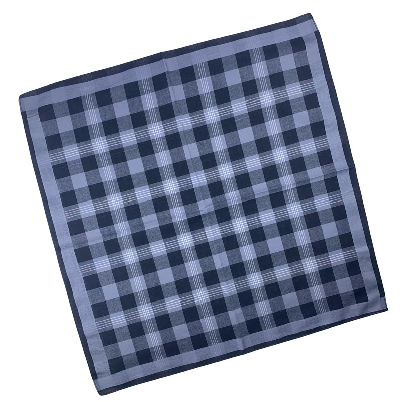 DsHome Men's Handkerchief, Cotton, Businessman Handkerchief, 17.9 x 16.9 inches