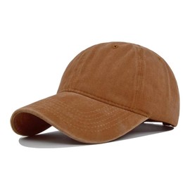 Lac du Flambeau Wisconsin City Retro Souvenir Dad Hat Unisex Soft Baseball Cap with Engraved Leather Patch Coffee