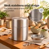 2-Pack Matcha Powder Sifter Container with 6 Stainless Steel Sifting