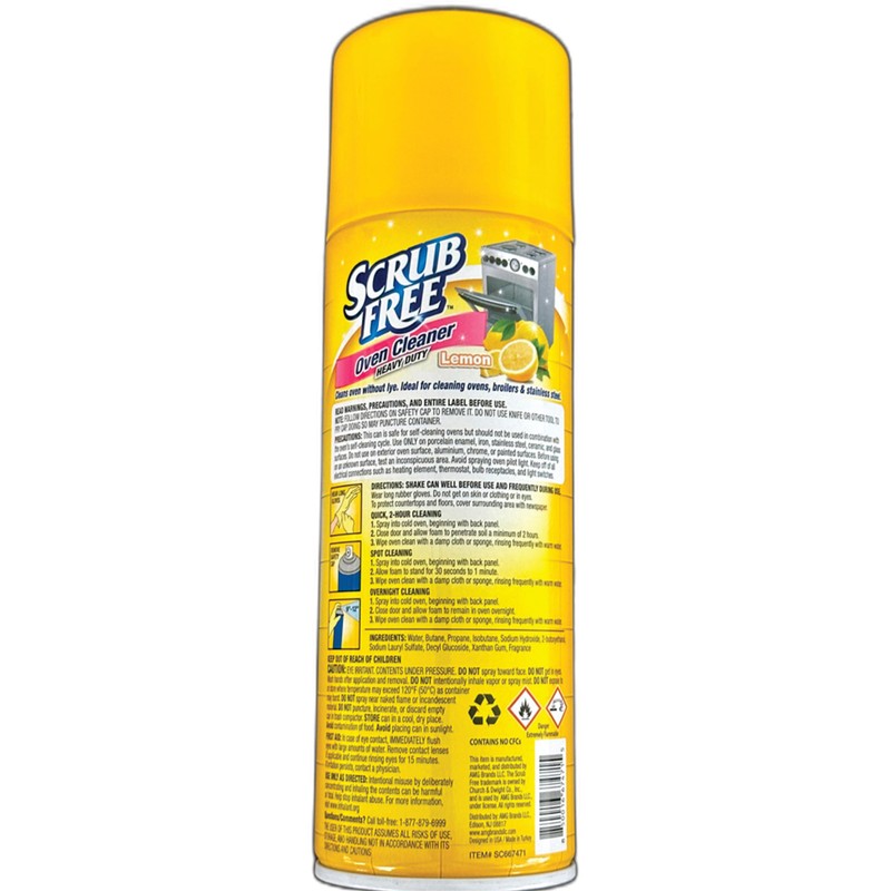 All in One Scrub Free Oven Cleaner Heavy Duty -