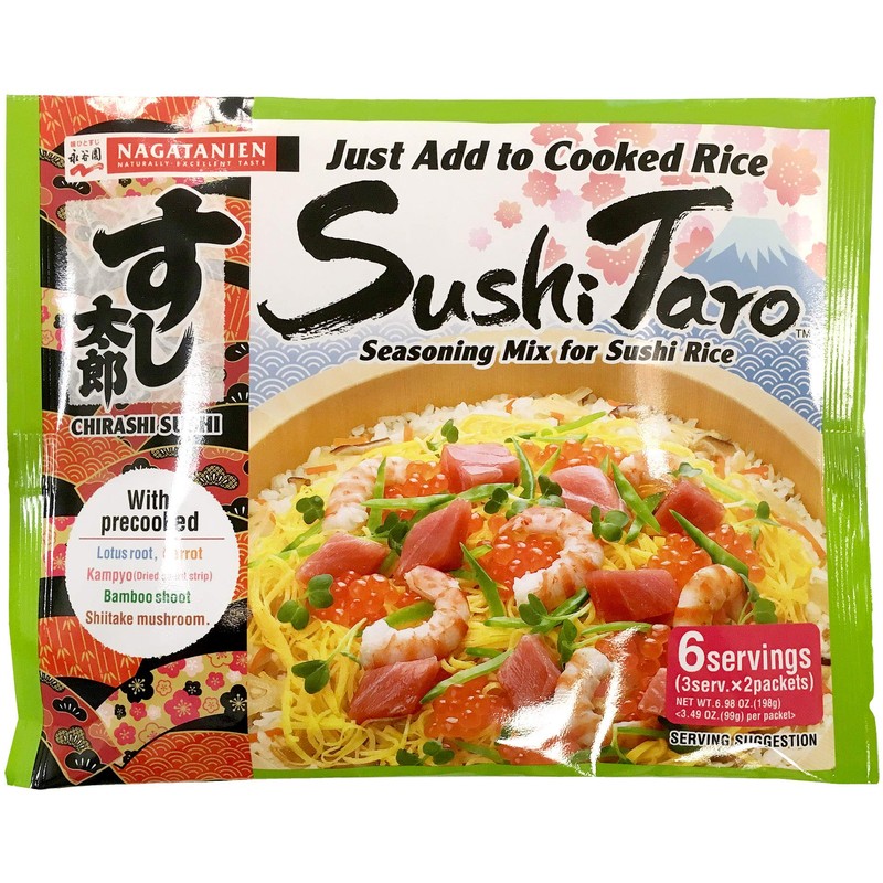 Nagatanien Sushi Taro Chirashi Sushi Mix 6.98oz / 198g (