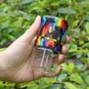 BEIXIFO Electric Herb Grinder, Mini Size 2inx3.5inches with 2pcs 1.7oz/50ml