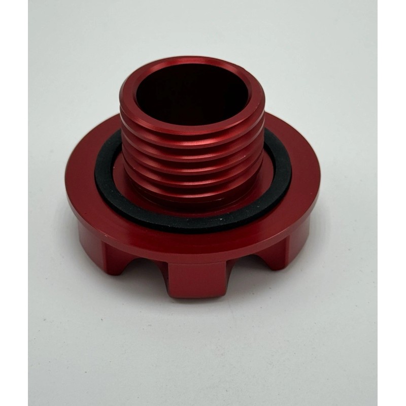 MDR Anodized Red Billet Oil Cap for Dodge Cummins 24V