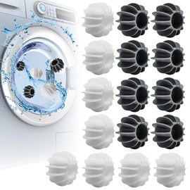 16 Stück Trocknerbälle für Wäschetrockner trocknerbälle Waschball Trocknerball Wäscheball,Wiederverwendbar Dryer Balls Waschbälle für Daunenjacken zur Kleidungsreinigung