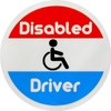 His Master's Print Enameled Sign Car Magnet Disabled Driver Round