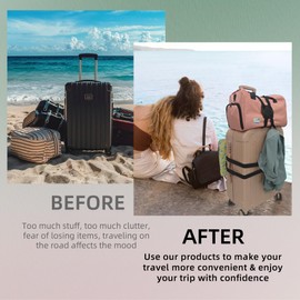 Luggage Straps for suitcases,Luggage Straps for Carry on Bag (heisedan)