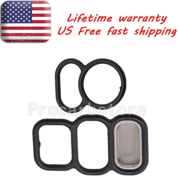 Procarbstore Spool Valve VTEC Solenoid Gasket Upper & Lower For