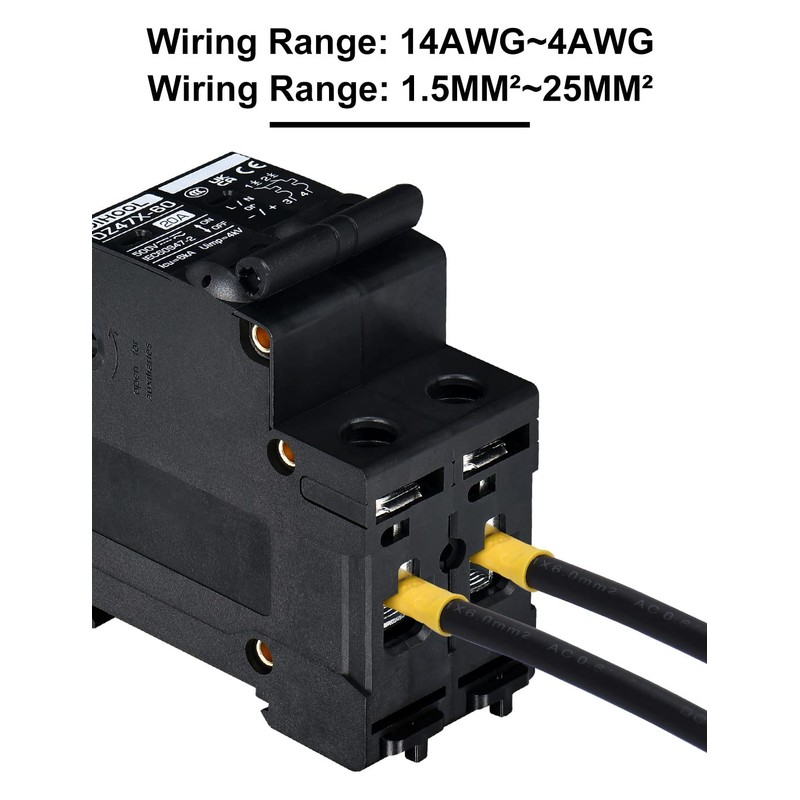 DC Isolator Switch 12 V 24 V Solar PV Circuit