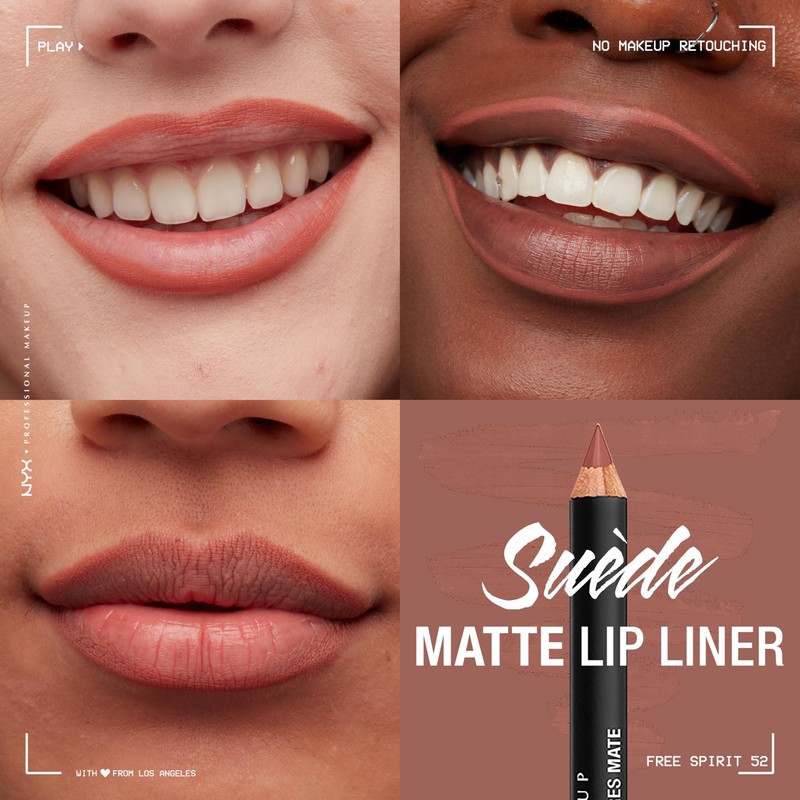 NYX Suede Matte Lip Liner Free Spirit 3.5 g