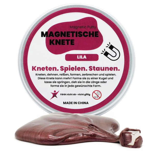 Magnetic Clay Purple - Intelligent Super Clay with Magnet and