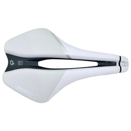 Prologo Dimension Space T4.0 Rail Bicycle Road Triathlon VL-1A24B Saddle, White, PR2802