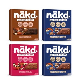 Nakd Pack Multisabores Barritas Raw 16 x 35g