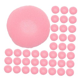 STOBOK 100pcs Soft Sponge Earbud Covers for Headphones Comfortable Replacement Pads for Earphones Compatibility with Various Brands Pink Earpiece Cushions