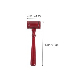 COHEALI 10pcs Mini Gavel Judge Hammer Props for Courtroom Cosplay and Theatrical Performances Boys and Girls Toy and Party Favors for Boys and Girls