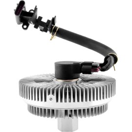 Unbranded Fits 202-2009 Chevy Trailblazer Electric Radiator Cooling Fan Clutch W/ Harness