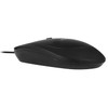 Macally Ucdynamouse-B, USB-C silent-click optical wired mouse with 3 buttons