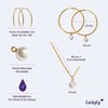 LuckyLy Set Juego de Joyería para Mujer con Perlas Naturales,