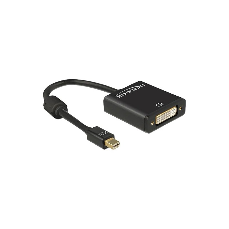 Delock Adaptor Mini Displayport 1.2 Male to DVI Female 4K