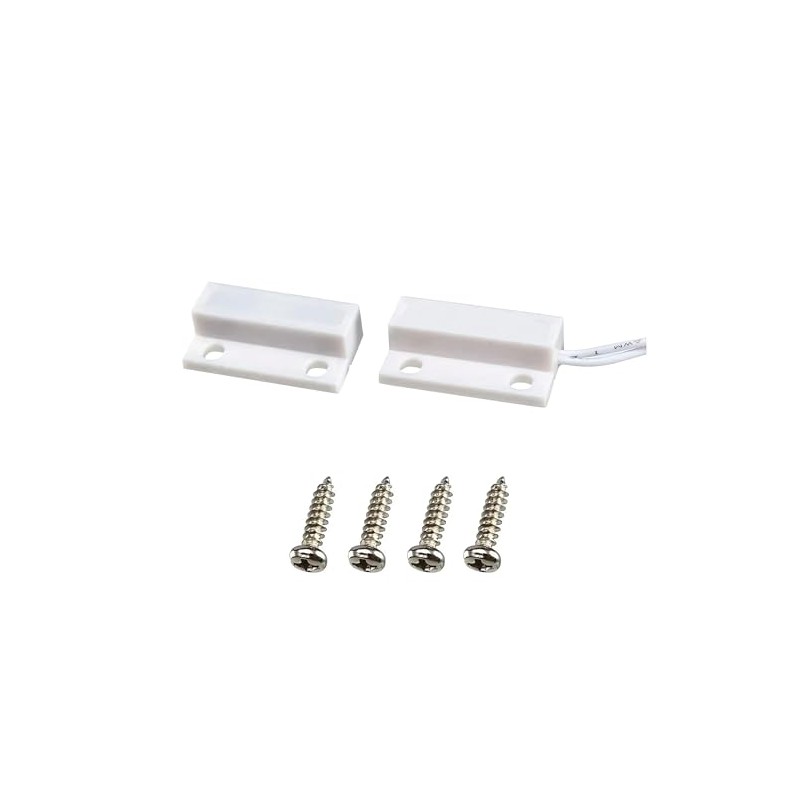 10 Pack White Door Window Security Alarm Contact Surface Reed