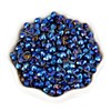 2880 Pieces SS16 Black AB Hotfix Rhinestones Flatback Round Crystal