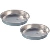 Quick Release Easy-Out Cake Pan Set of 2, Effortlessly Bake